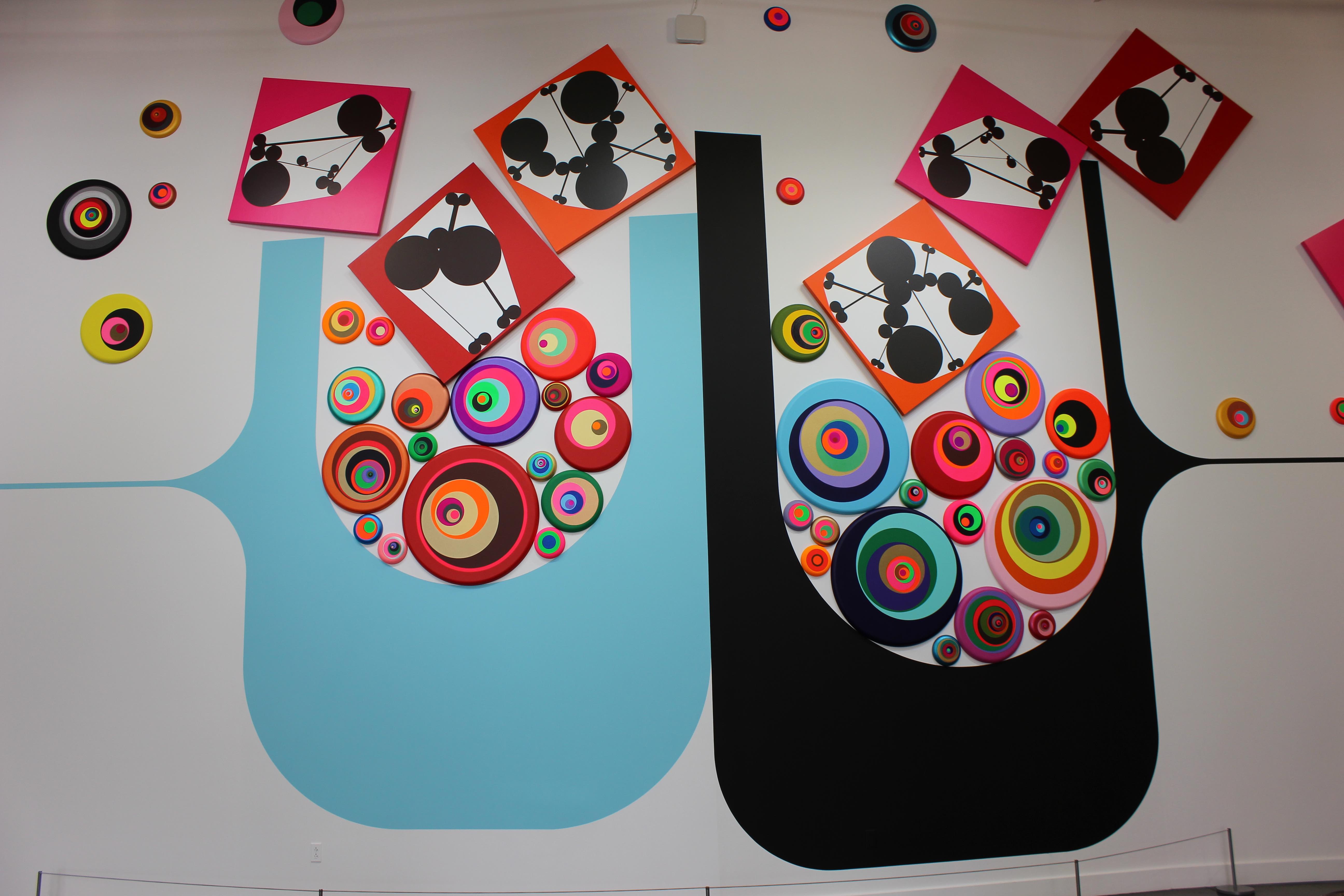 Circle art installation 2